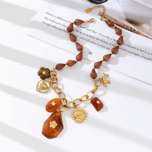 Collier glacé