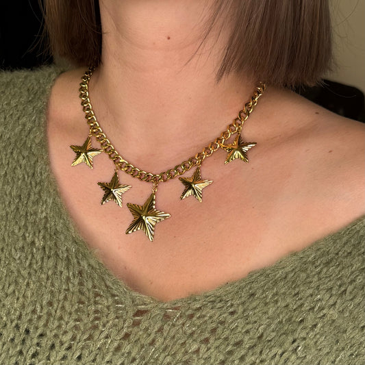 Collier étoiles